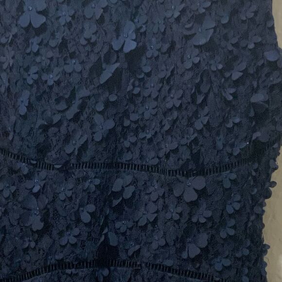 T Tahari Navy Blue Dress - Nordstrom size 4 - Picture 9 of 9